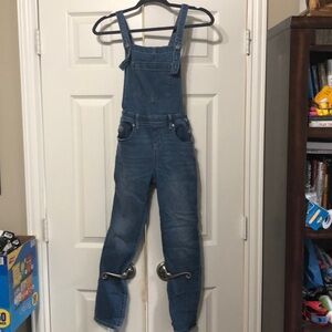 Denim overalls